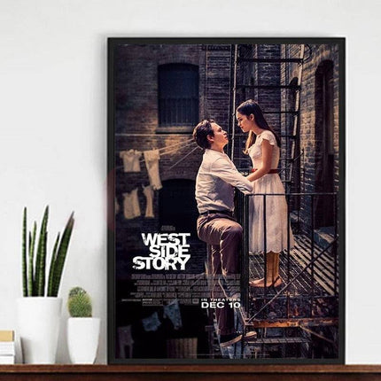 Epic Love Affair: West Side Story Classic Movie Canvas Poster 