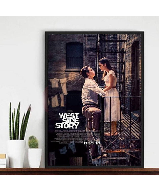 Epic Love Affair: West Side Story Classic Movie Canvas Poster 