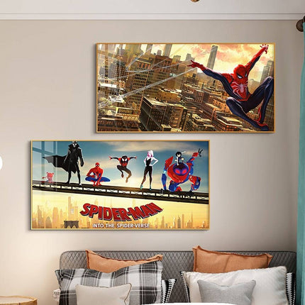 Friendly Neighborhood Hero: Spider-Man Universal Canvas Poster 