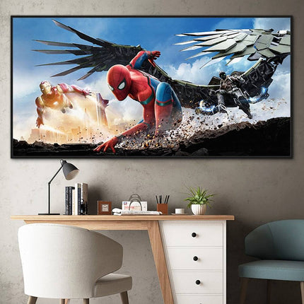 Friendly Neighborhood Hero: Spider-Man Universal Canvas Poster 