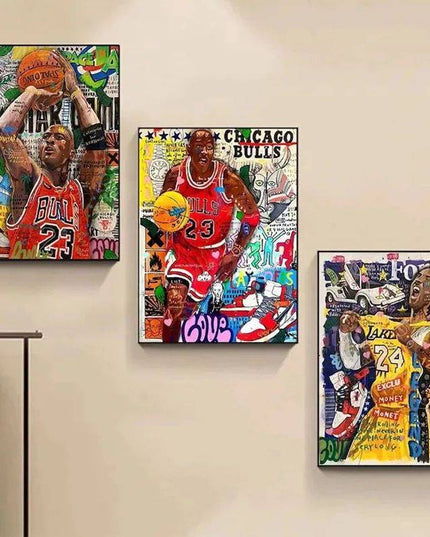GOAT Basketball Art Print: Classic and Stylish Wall Poster