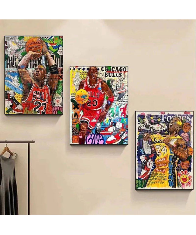 GOAT Basketball Art Print: Classic and Stylish Wall Poster