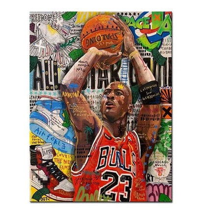 GOAT Basketball Art Print: Classic and Stylish Wall Poster