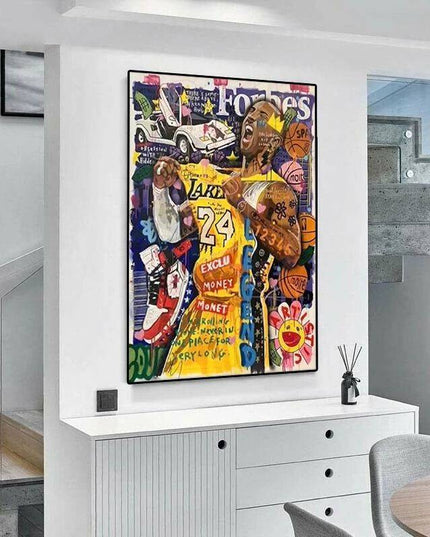 GOAT Basketball Art Print: Classic and Stylish Wall Poster