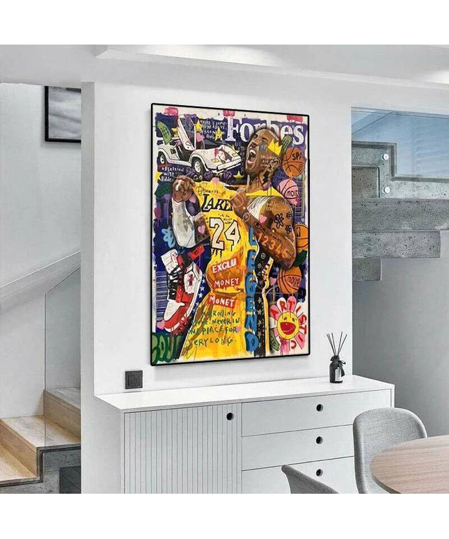 GOAT Basketball Art Print: Classic and Stylish Wall Poster