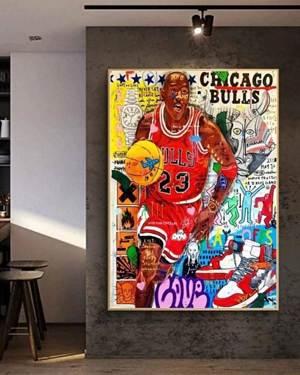 GOAT Basketball Art Print: Classic and Stylish Wall Poster