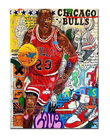 GOAT Basketball Art Print: Classic and Stylish Wall Poster