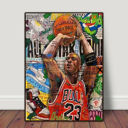 GOAT Basketball Art Print: Classic and Stylish Wall Poster