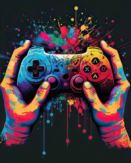Copy of Embrace the Adventure - Game of Life Xbox Joystick Canvas Poster Wall Poster