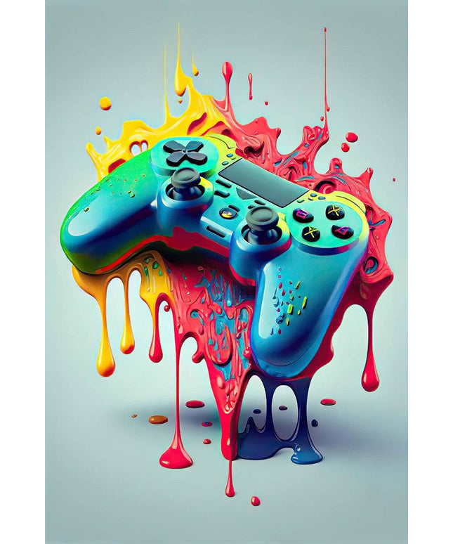 Copy of Embrace the Adventure - Game of Life Xbox Joystick Canvas Poster Wall Poster