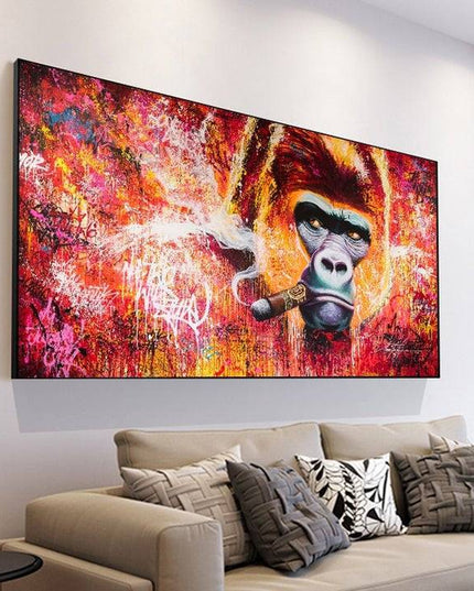 Gorilla Wall Poster