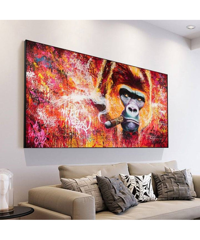 Gorilla Wall Poster