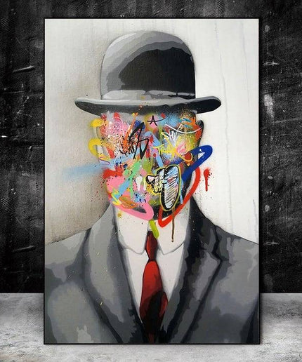 Graffiti Head Wall Poster