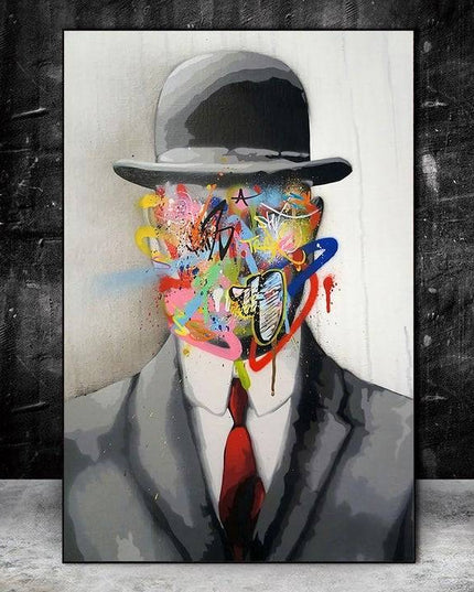 Graffiti Head Wall Poster