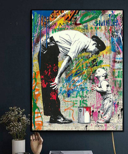 Grown Up - Banksy Wall Poster