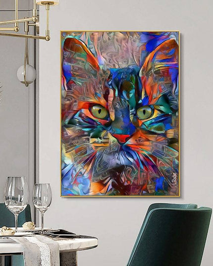 Here Kitty Cat Wall Poster
