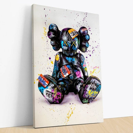 Impact on Culture - Kaws XX Graffiti Canvas Print Wall Poster