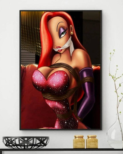 Jessica Rabbit: Who Framed Roger Rabbit (1988) Classic Print Wall Poster
