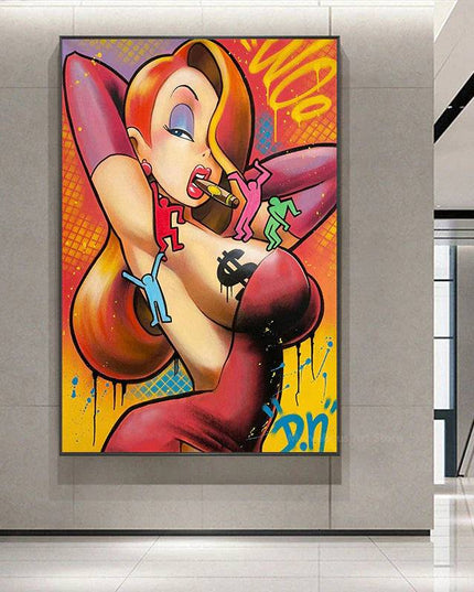 Jessica Rabbit: Who Framed Roger Rabbit (1988) Classic Print Wall Poster