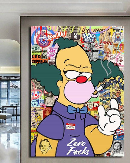 Zero f$#@% Wall Poster