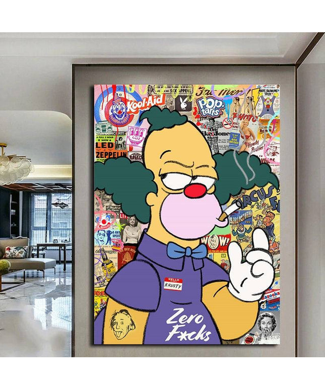 Zero f$#@% Wall Poster