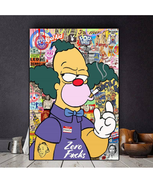 Zero f$#@% Wall Poster