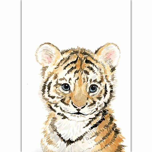 Lively Nursery Print - Fun and Colorful Way to Decorate Your Baby's Room