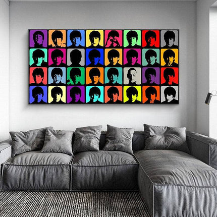 Beatles Montage Wall Poster