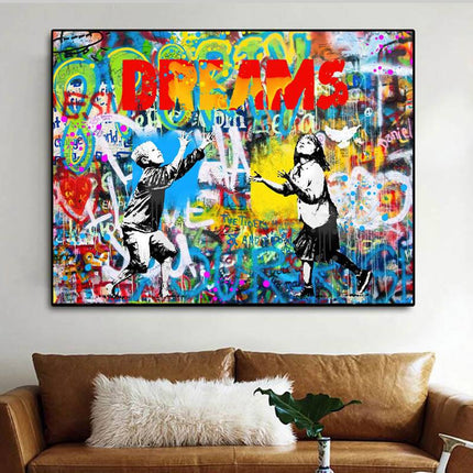 Street Dreams: Graffiti Street Art by Stephen Chambers - Gallerie Canvas