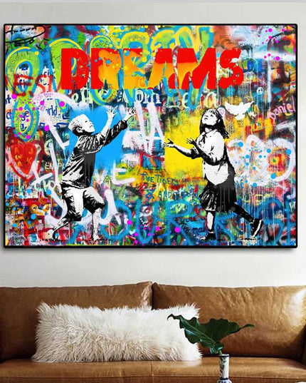 Street Dreams: Graffiti Street Art by Stephen Chambers - Gallerie Canvas