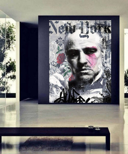 The Godfather's New York - A Guide to Art Graffiti Wall Poster Wall Poster