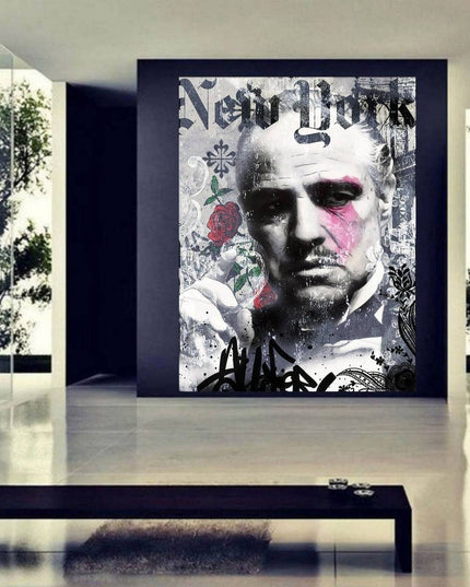 The Godfather's New York - A Guide to Art Graffiti Wall Poster Wall Poster