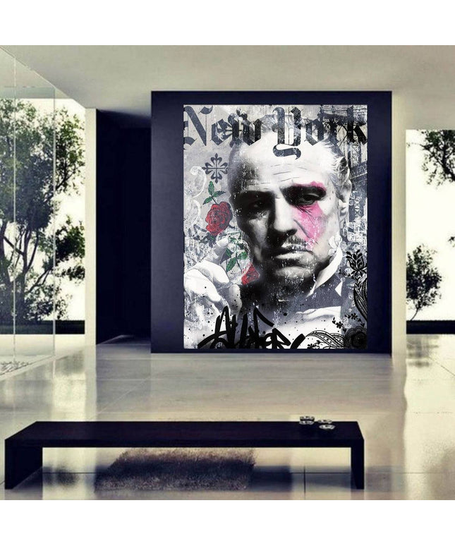 The Godfather's New York - A Guide to Art Graffiti Wall Poster Wall Poster