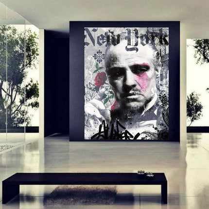 The Godfather's New York - A Guide to Art Graffiti Wall Poster Wall Poster