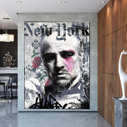 The Godfather's New York - A Guide to Art Graffiti Wall Poster Wall Poster