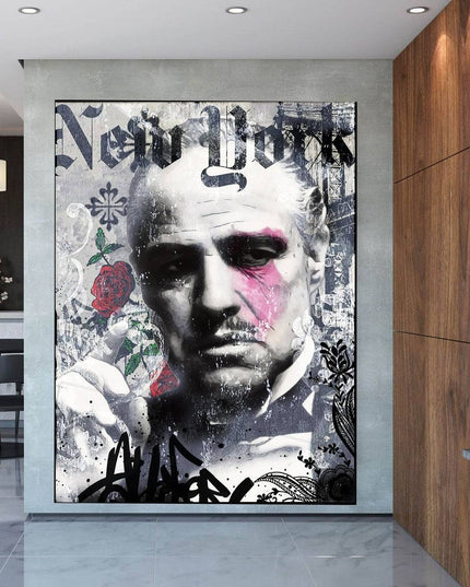 The Godfather's New York - A Guide to Art Graffiti Wall Poster Wall Poster