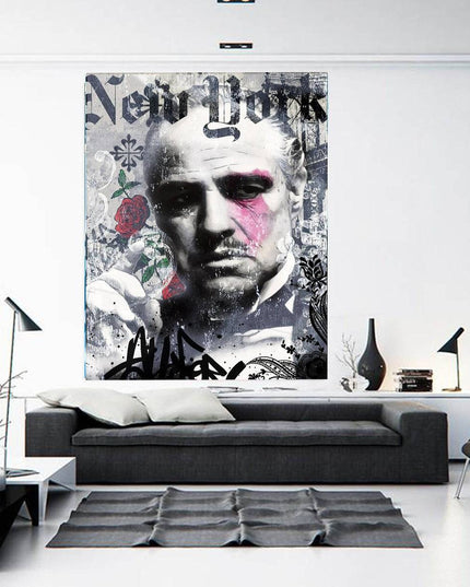 The Godfather's New York - A Guide to Art Graffiti Wall Poster Wall Poster