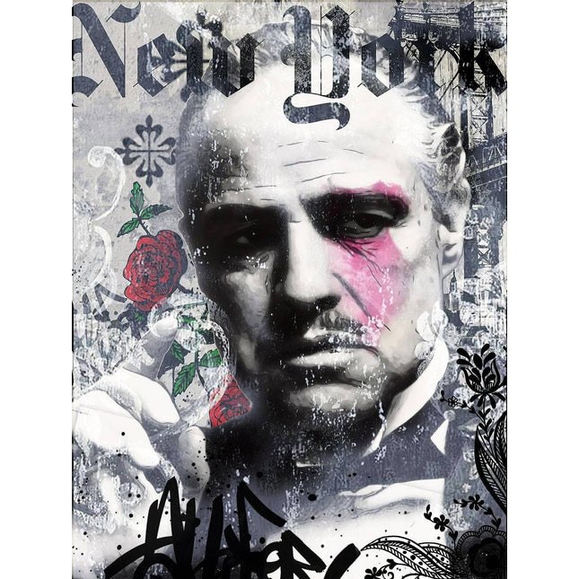 The Godfather's New York - A Guide to Art Graffiti Wall Poster Wall Poster