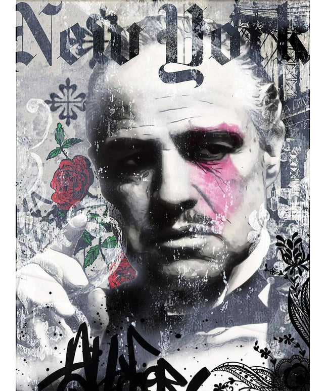 The Godfather's New York - A Guide to Art Graffiti Wall Poster Wall Poster