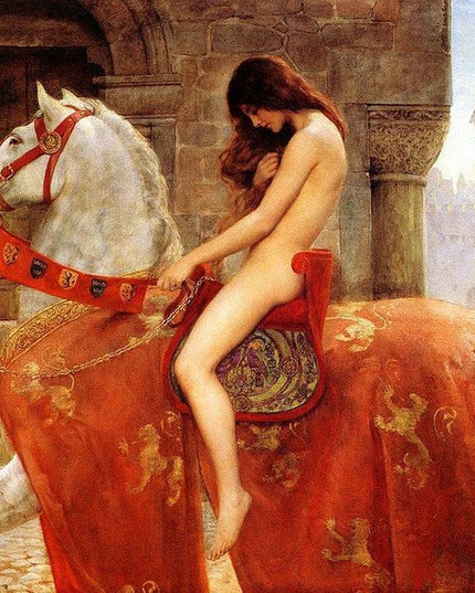 Timeless Artistry - John Collier's Lady Godiva Canvas Poster Wall Poster