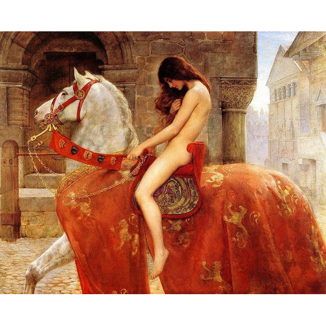 Timeless Artistry - John Collier's Lady Godiva Canvas Poster Wall Poster