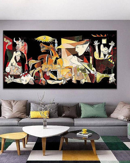 Timeless Artwork: Guernica by Pablo Picasso Anti-War Print Wall Poster