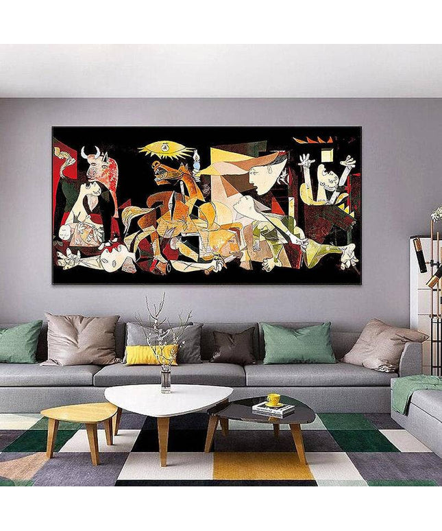 Timeless Artwork: Guernica by Pablo Picasso Anti-War Print Wall Poster