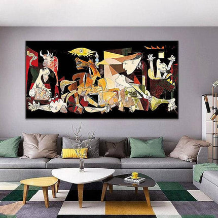 Timeless Artwork: Guernica by Pablo Picasso Anti-War Print Wall Poster