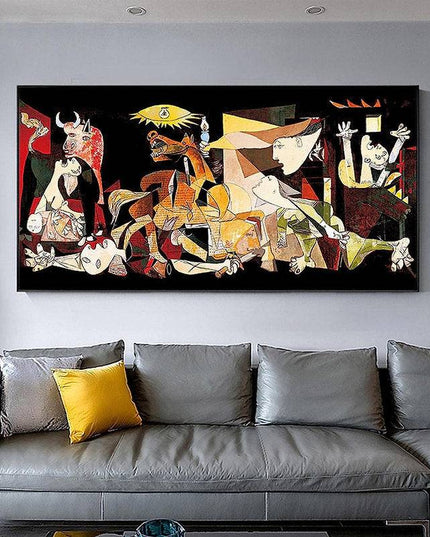 Timeless Artwork: Guernica by Pablo Picasso Anti-War Print Wall Poster