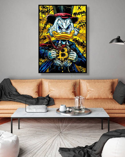 Whimsical Pop: Disney Cartoon Star Creative Pop Art Poster 