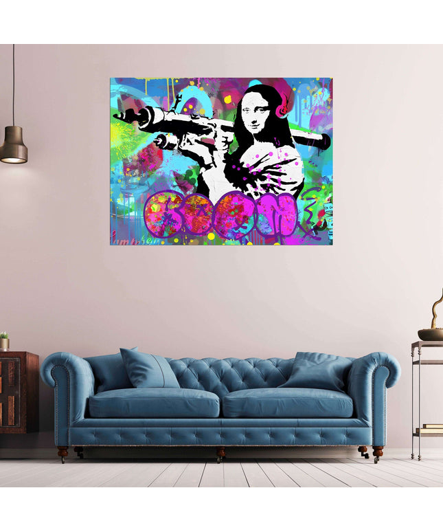 Urban Explosion: BOOM Launcher Graffiti by Stephen Chambers - Gallerie Canvas