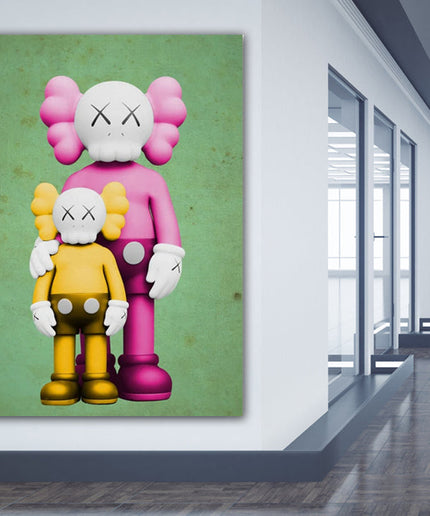 Friendship in Art: Good Intentions KAWS - Gallerie Canvas