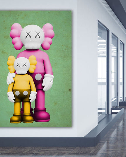Friendship in Art: Good Intentions KAWS - Gallerie Canvas