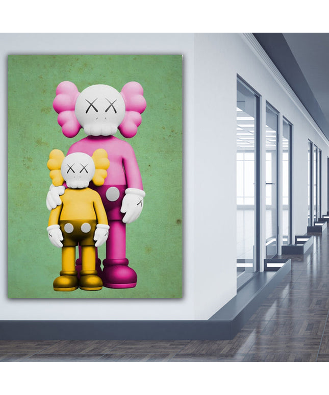 Friendship in Art: Good Intentions KAWS - Gallerie Canvas